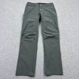 Kuhl Silencr Pants Men's 30x30 Gray Ripstop Tapered Articulated Stretch Gorpcore